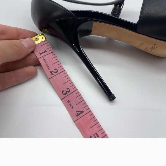 Jimmy Choo Black Peep-Toe Heels Size 36 - Picture 6 of 16